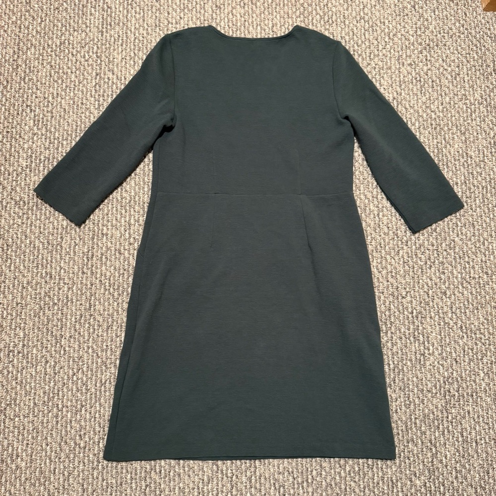Boden Bronte Ottoman Green Dress - Picture 8 of 10